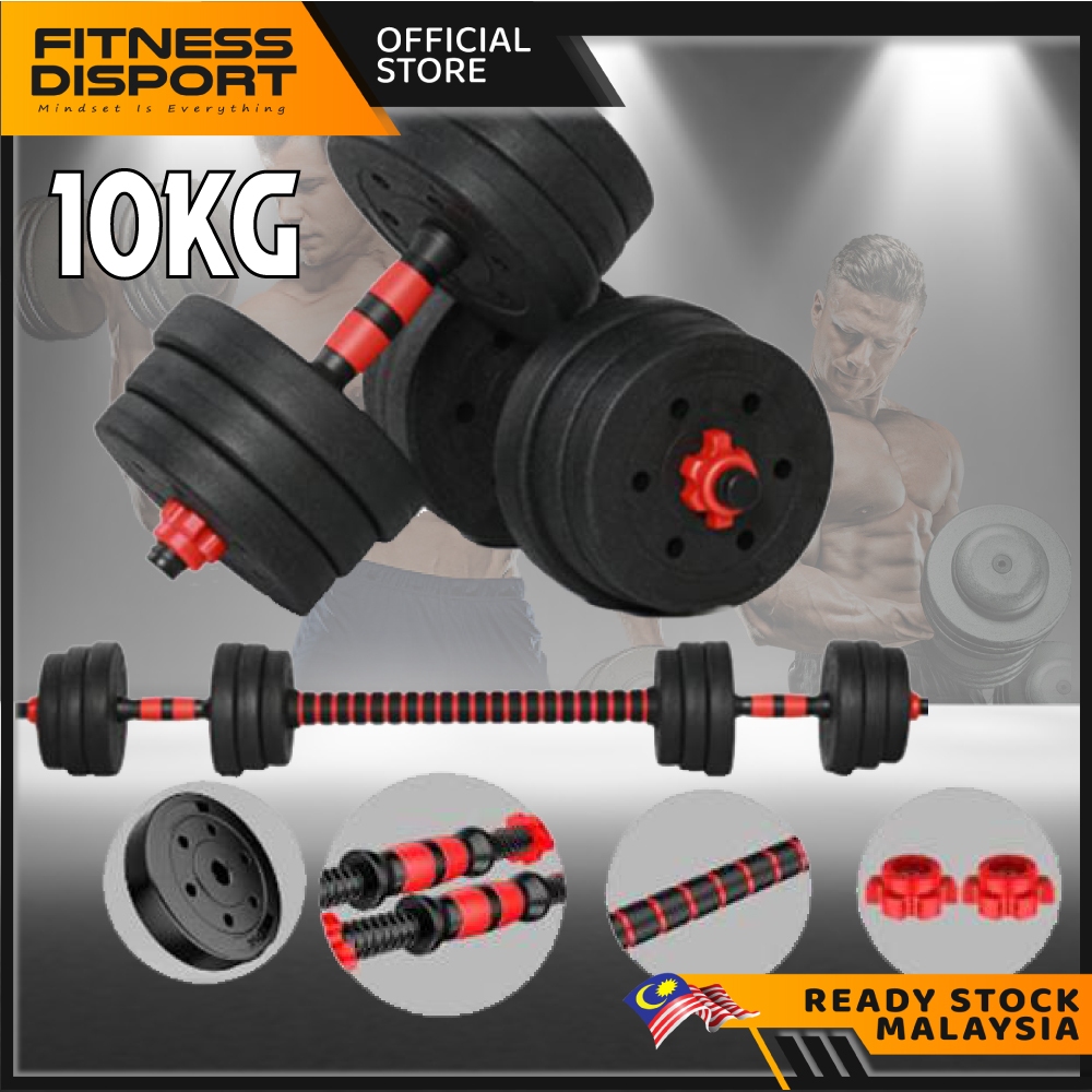 PROIRON Rubber Dumbbells Odorless, Steel Weights Set Men Women Home Gym 3kg  5kg