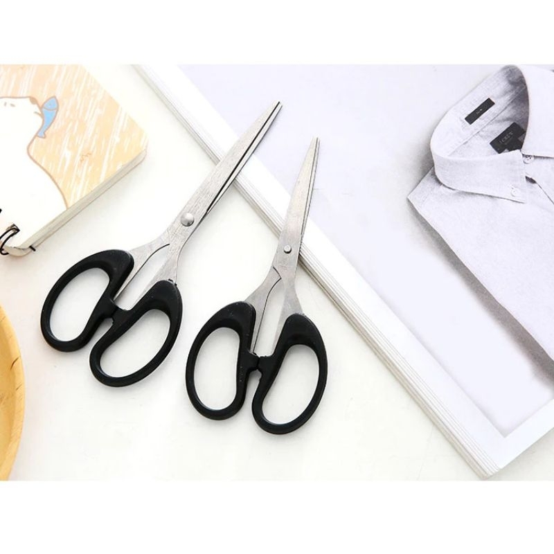 Stationary Stainless Steel Scissor Student Office Paper / Gunting，剪刀 ...