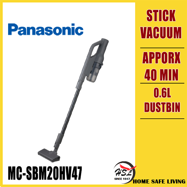 PANASONIC LIGHTWEIGHT CORDLESS HANDHELD STICK VACUUM CLEANER MC