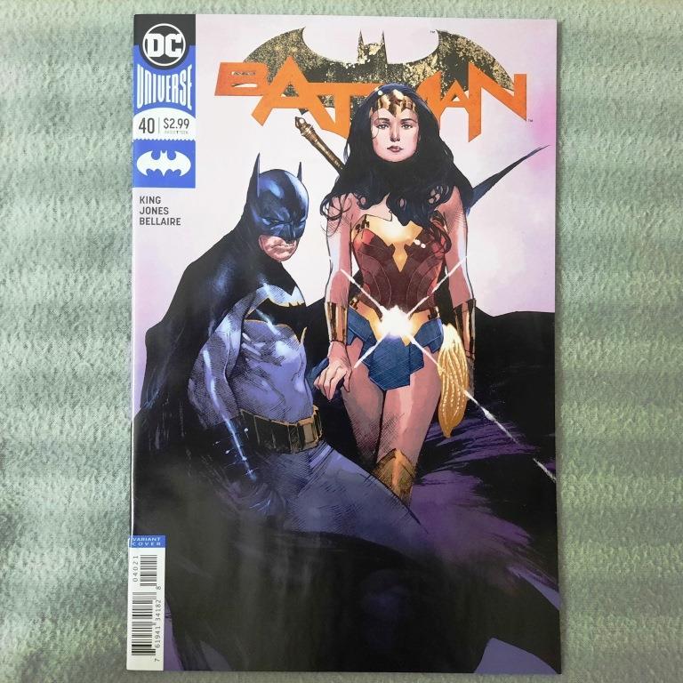 Batman 40 Olivier Coipel Variant 3rd Series Dc Comics Wonder Woman Tom King Joelle Jones 4009