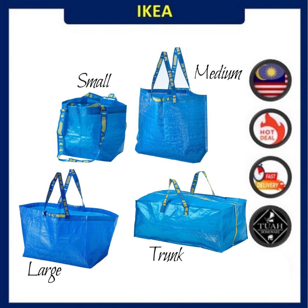 IKEA CARRIER BAG/ BEG BIRU IKEA / FR4KT4 | Shopee Malaysia