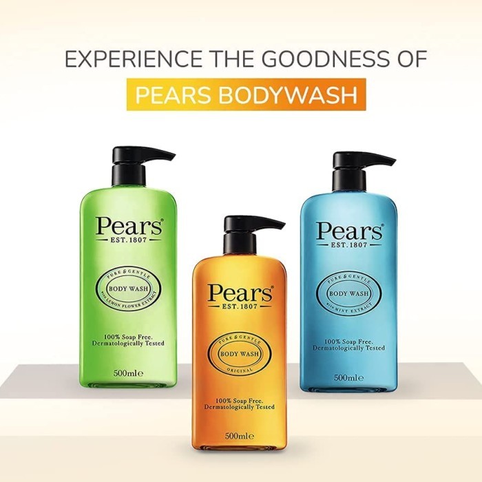 Pears Pure And Gentle Body Wash Original 500ml Shopee Malaysia