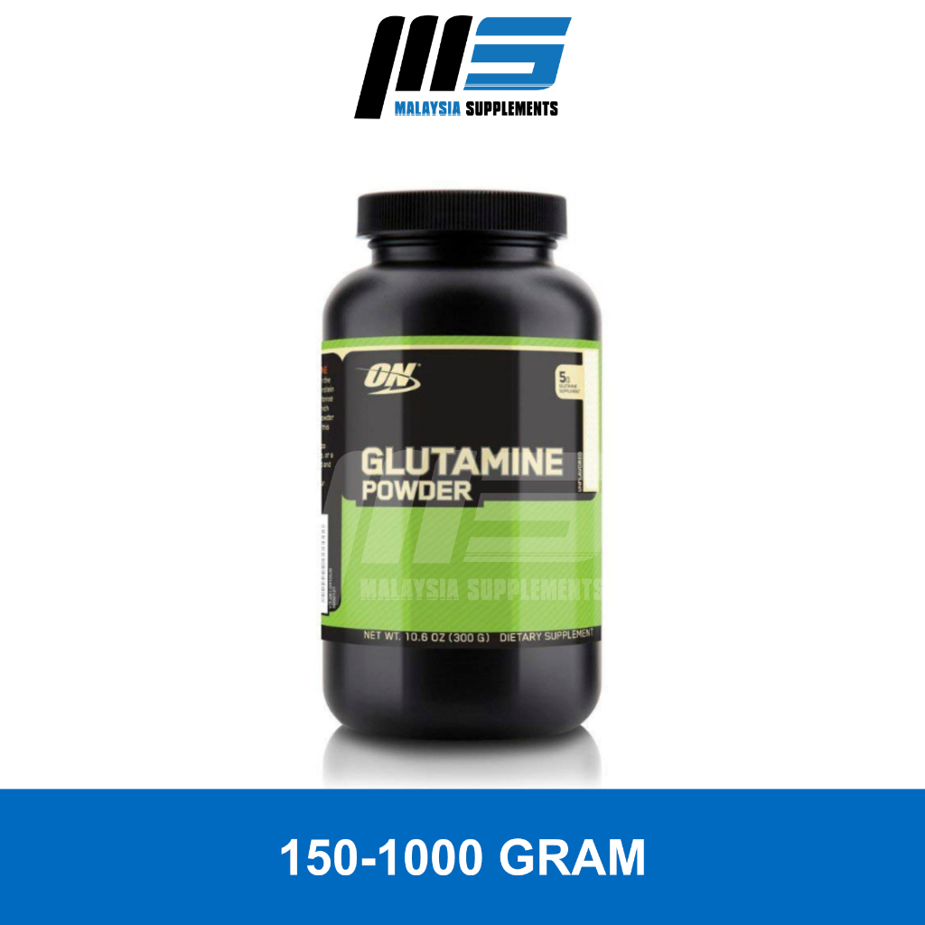 Optimum Nutrition Glutamine Powder, Unflavored Post Workout, Amino
