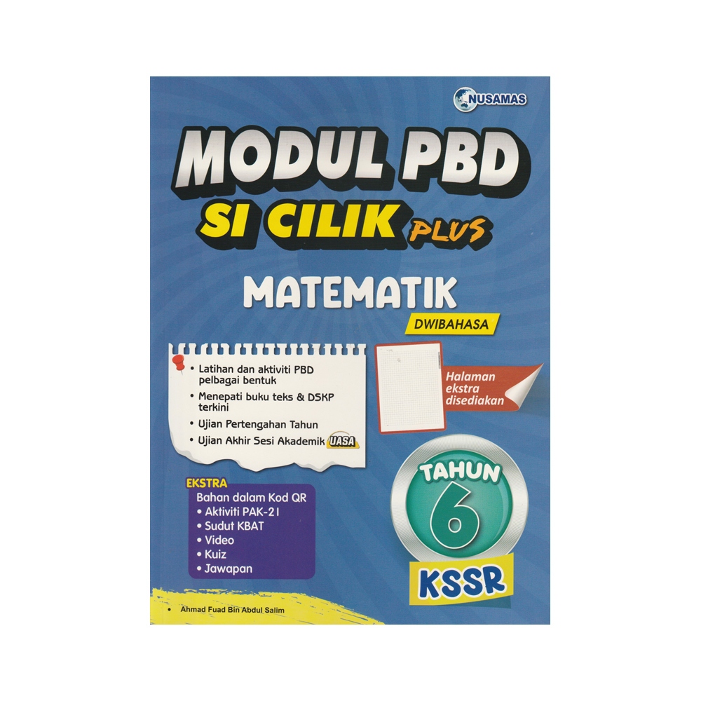 Nusamas Activity Book Kssr Modul Pbd Si Cilik Plus Tahun