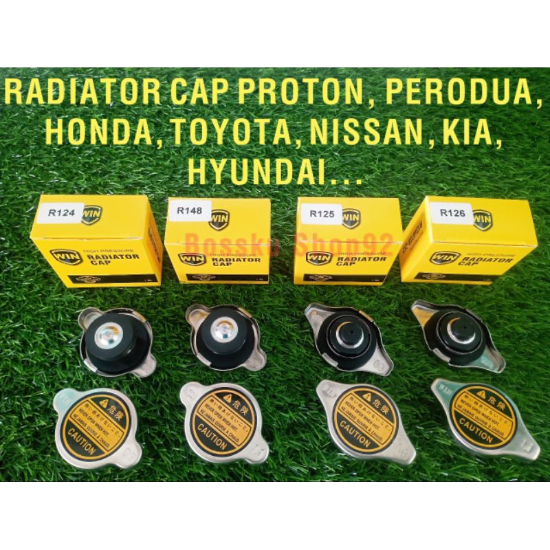 WIN RADIATOR CAP PERODUA, PROTON, TOYOTA, HONDA, NISSAN DAN LAIN2 ...