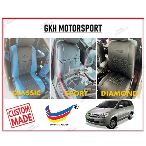 TOYOTA INNOVA 2005 2007 2009 2011 2013 2015 PROMAX Semi Leather Car ...