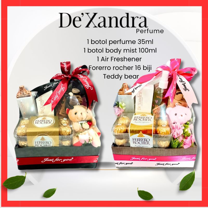 SET HANTARAN PERFUME DEXANDRA Perfume Gift Set VALENTINE GIFT