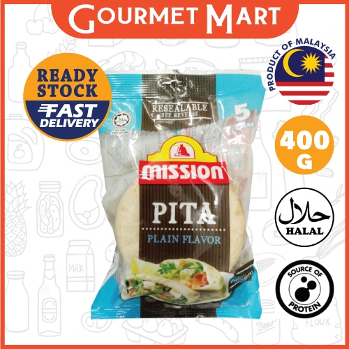 MISSION BRAND PLAIN PITA 400G | Shopee Malaysia