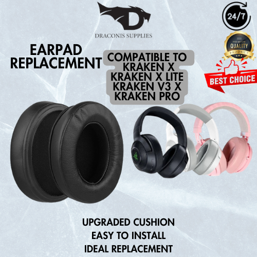 🔥𝗥𝗘𝗔𝗗𝗬 𝗦𝗧𝗢𝗖𝗞🔥Replacement Comfortable Earpad Cushion