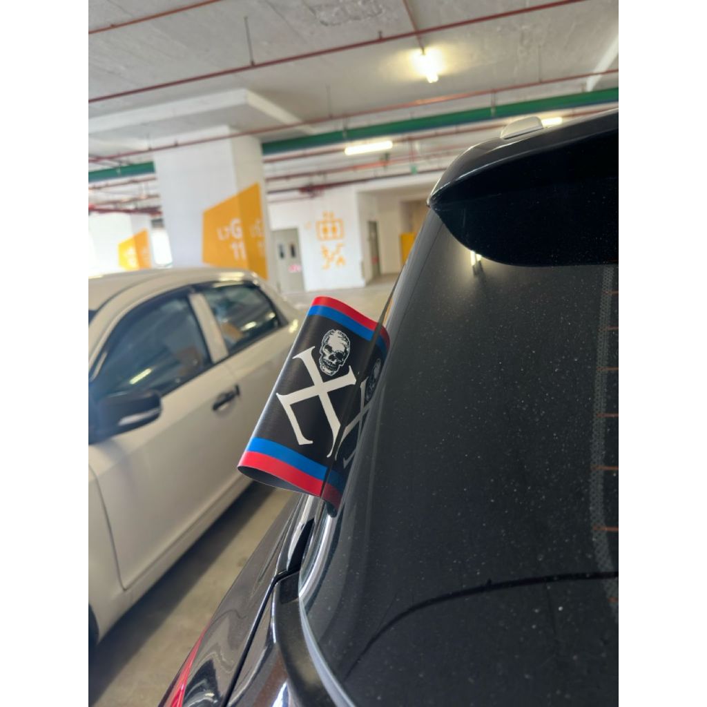 The Original Lanun Johor (LJ) Car Flag Tag exclusive made in Johor ...