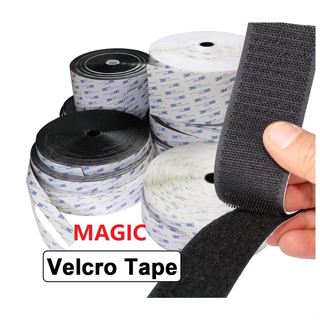 Hook & Loop Fabric Tape, Double Sided Velcro Tape, Heavy Duty Tape 25M Long  : : Tools & Home Improvement