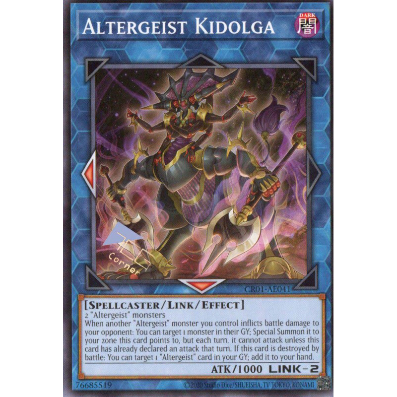 Yugioh CR01-AE041 Altergeist Kidolga (N) | Shopee Malaysia