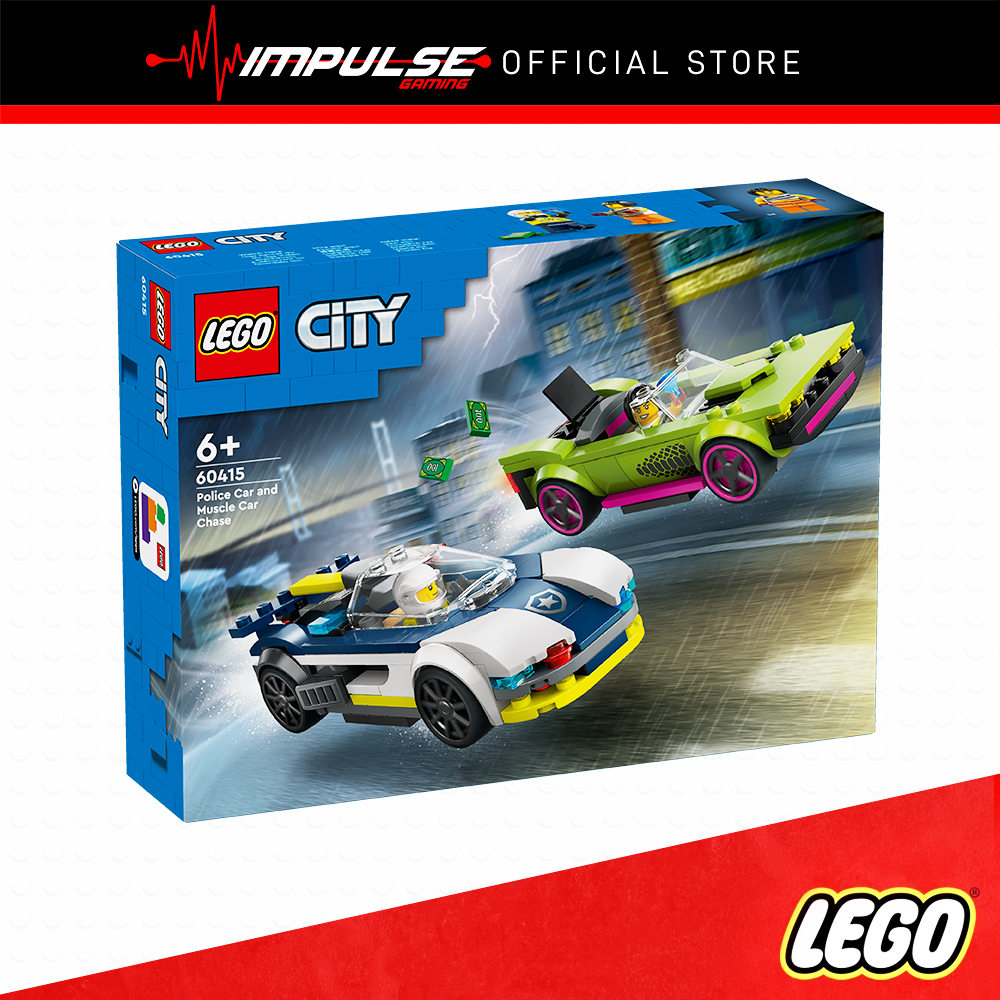 LEGO 60415 City Police Police Car and Muscle Car Chase | Shopee Malaysia