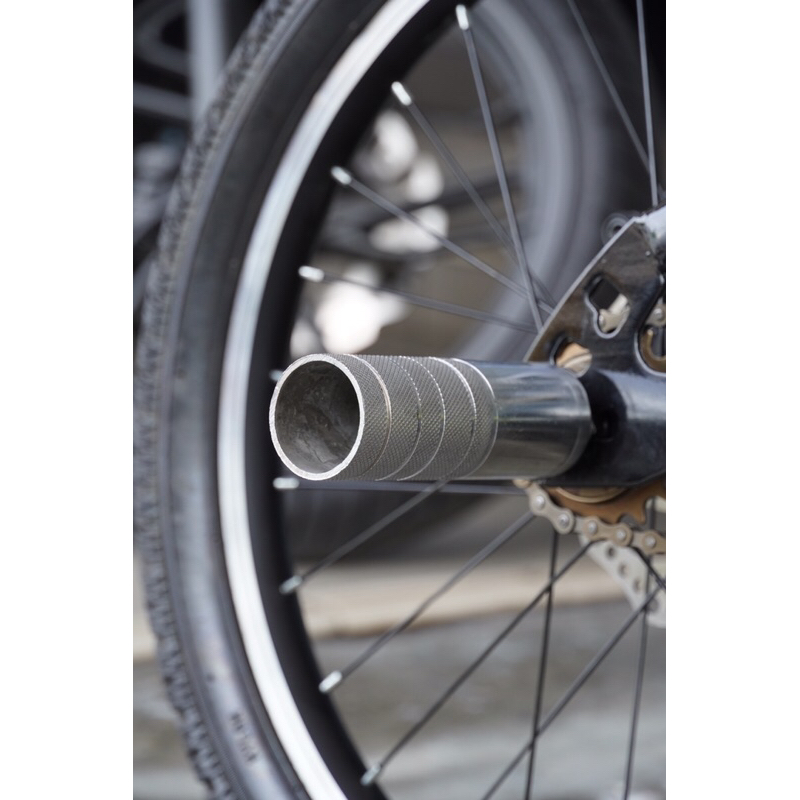 Back Pegs For Ebike VBESTLIFE Rear Stunt Pegs, Pair Steel Foot