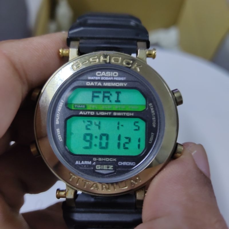 Vintage g-shock giez gs-100 titanium (without bezel) | Shopee Malaysia