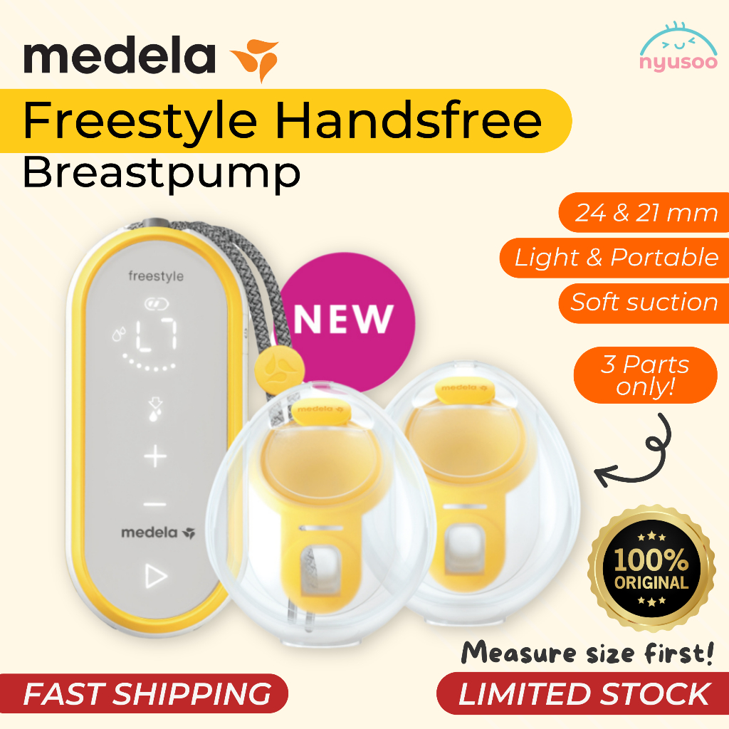 Medela Freestyle Hands-free double electric wearable breast pump
