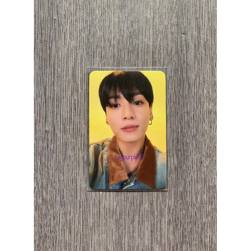 OFFICIAL] BTS JUNGKOOK YETIMALL CHINA LUCKY DRAW PC GOLDEN