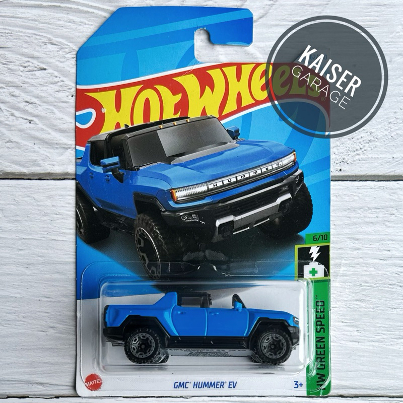 Hot Wheels GMC Hummer EV (Blue) Shopee Malaysia