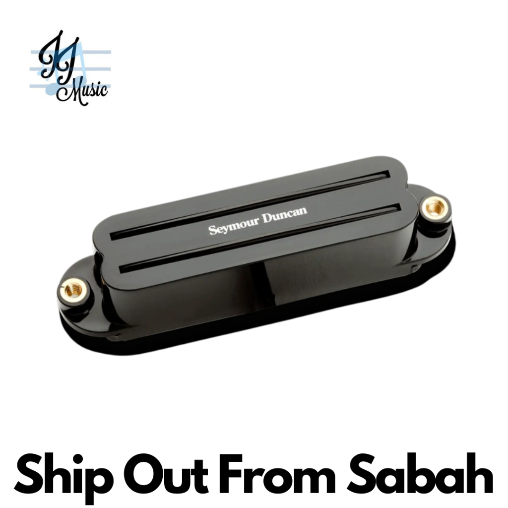 Seymour Duncan 11205-01-B Hot Rails Strat High Output Single Coil Sized ...