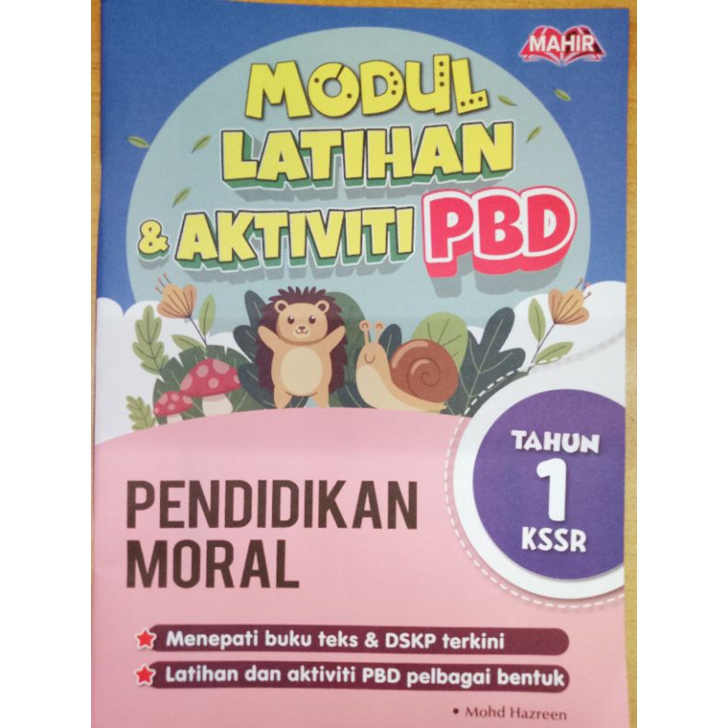 MODUL LATIHAN DAN AKTIVITI PBD PENDIDIKAN MORAL TAHUN 1 KSSR | Shopee ...