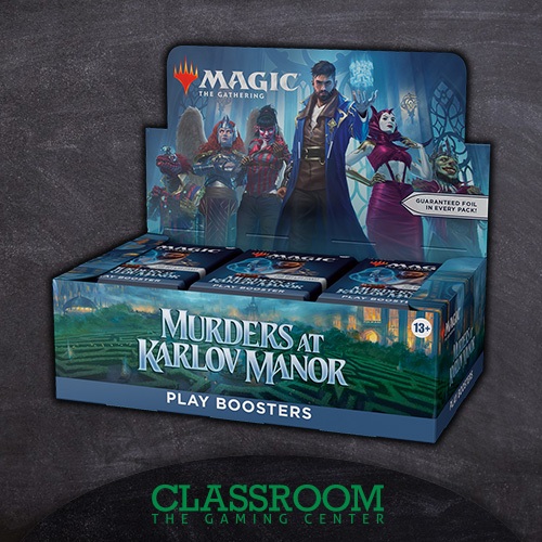 mtg murders at karlov manor play booster box Murders at Karlov Manor Play Booster Display – Axion Now