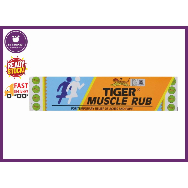 Tiger Balm Muscle Rub Cream 60g / For Temporary Relief of Aches and
