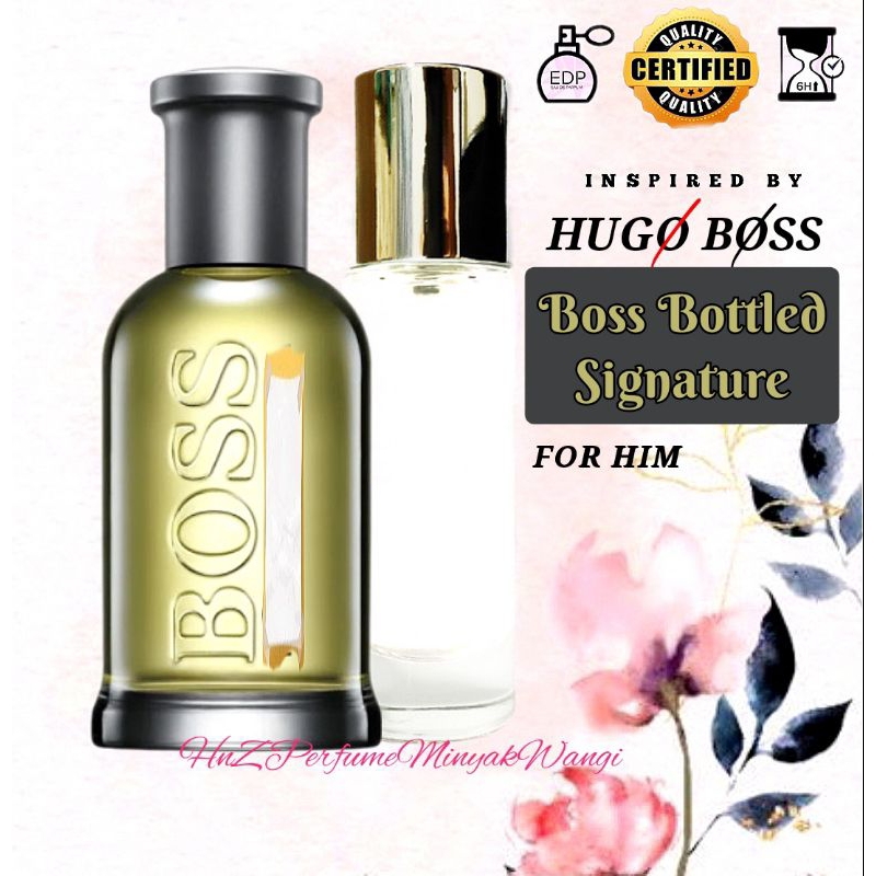 Boss hotsell signature perfume