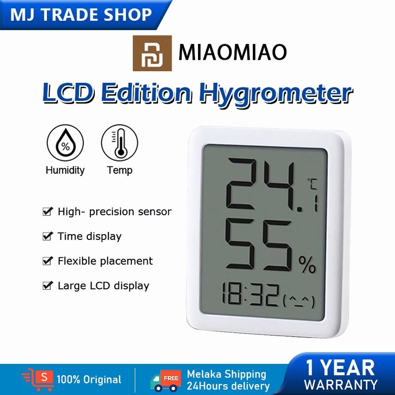 Xiaomi Thermometer LCD Edition Hygrometer MI APP Smart Bluetooth