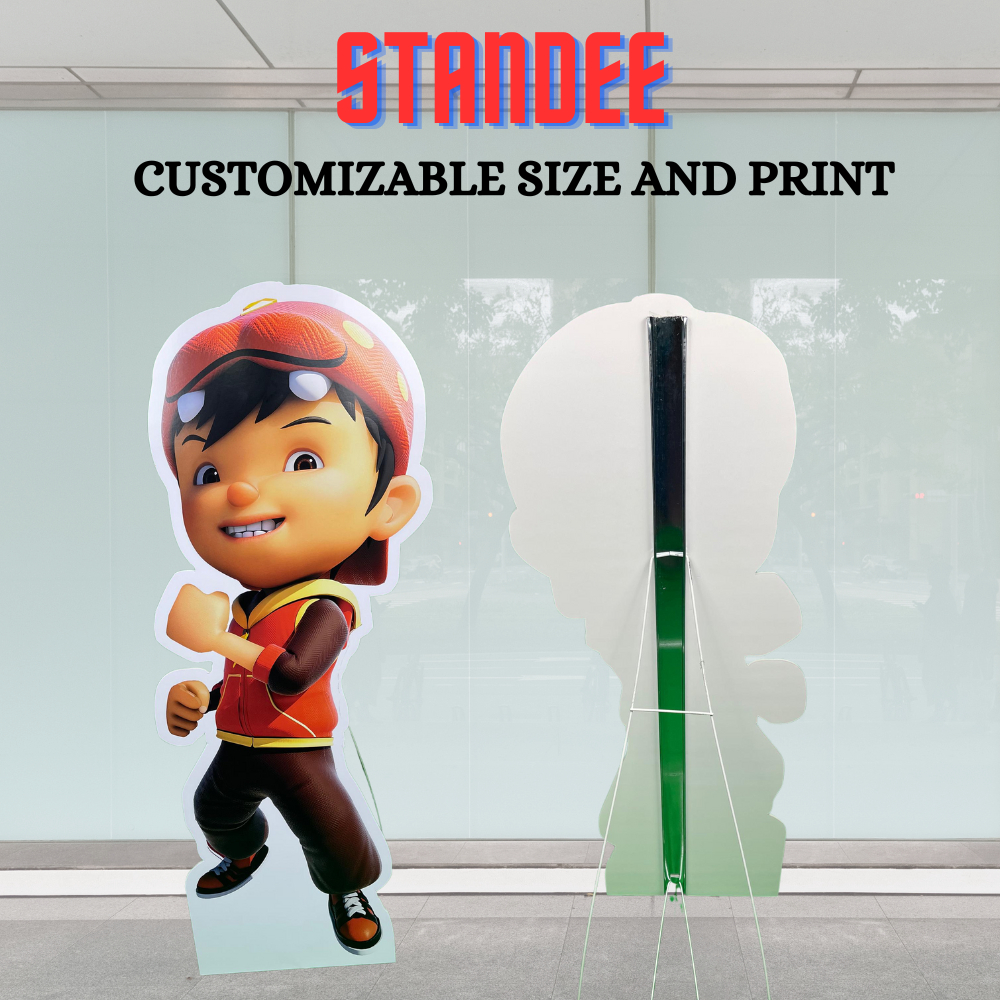 Human Standee Model Stand Board Foam Board With Printing Iron