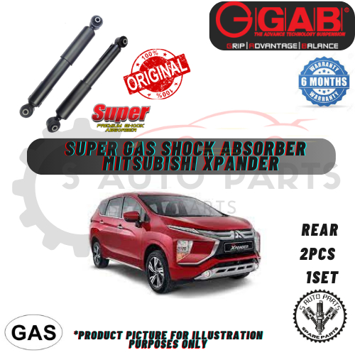 MITSUBISHI XPANDER (REAR 2PCS) 100 ORIGINAL (GAB) SUPER GAS SHOCK