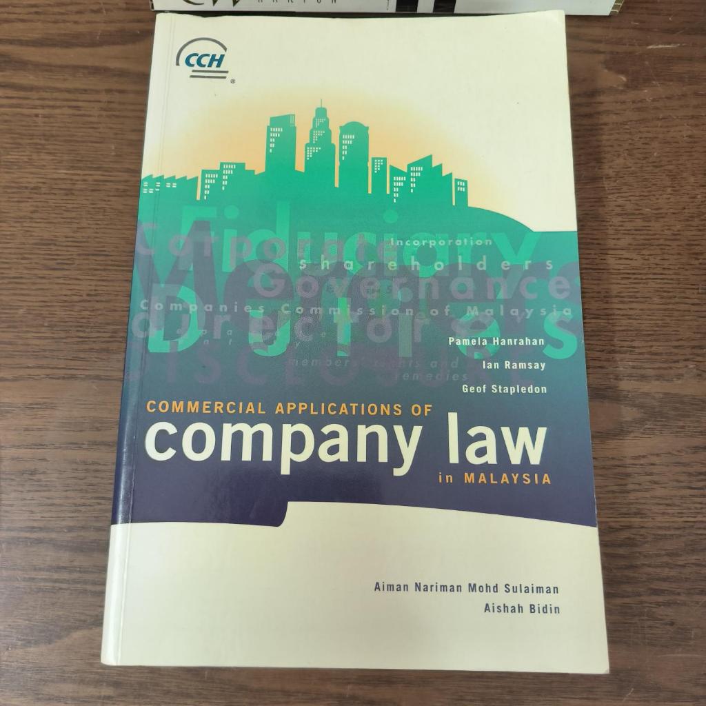Commercial Applications of Company Law in