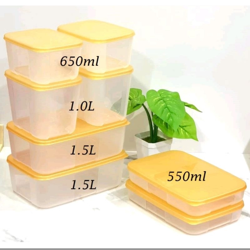 Tupperware freezermate set gold colour 8pcs | Shopee Malaysia