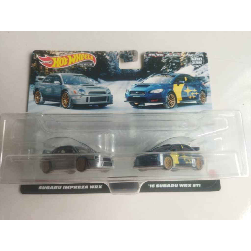 Hot Wheels Premium Twinpack 2024 Nissan Sentra Silvia Subaru Impreza ...