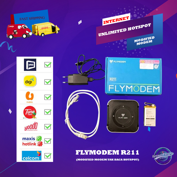 FLYMODEM Wireless Router R211 | Shopee Malaysia
