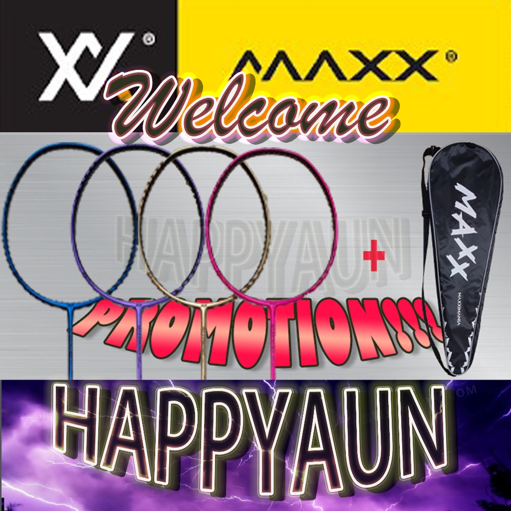 MAXX MAXXIMANIA BADMINTON RACKET (100% ORIGNAL) | Shopee Malaysia