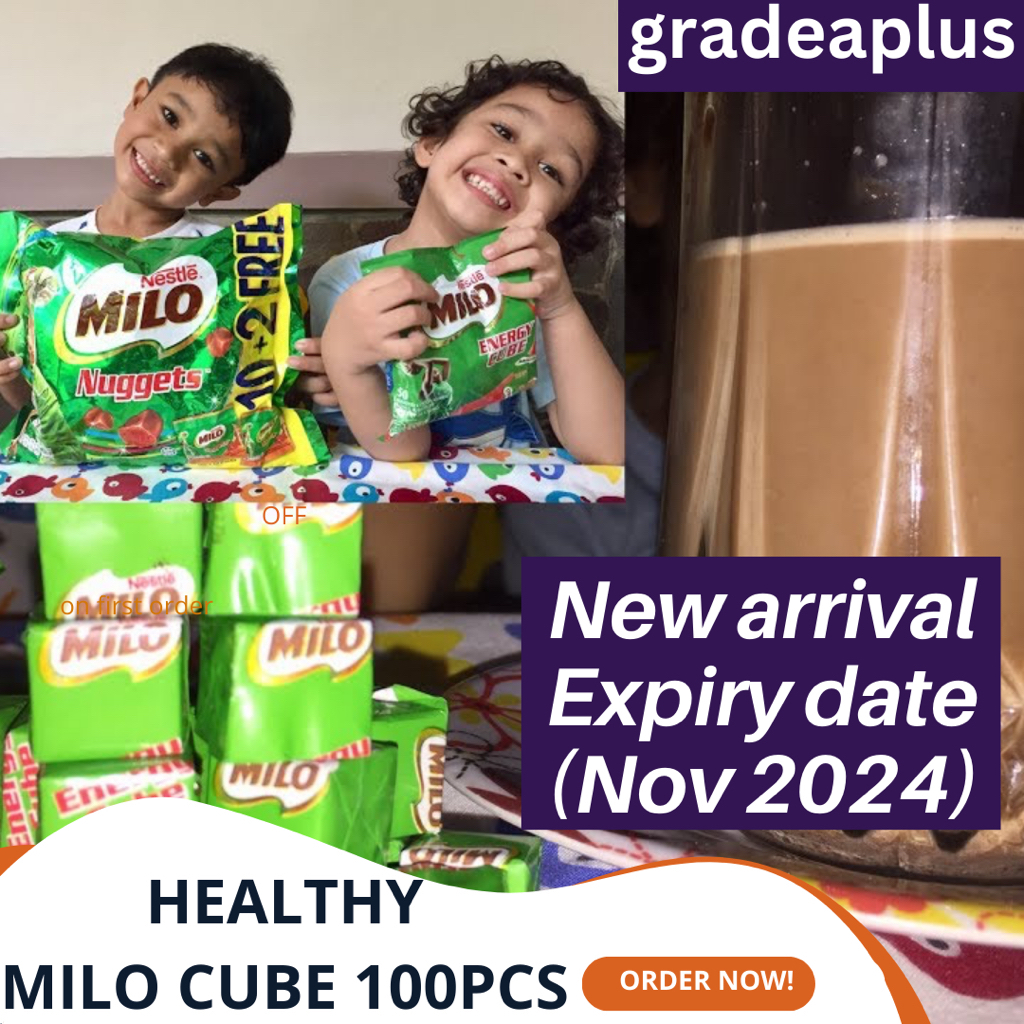 100pcs Ready stock Milo Cube 100pcs per pek Murah | Shopee Malaysia