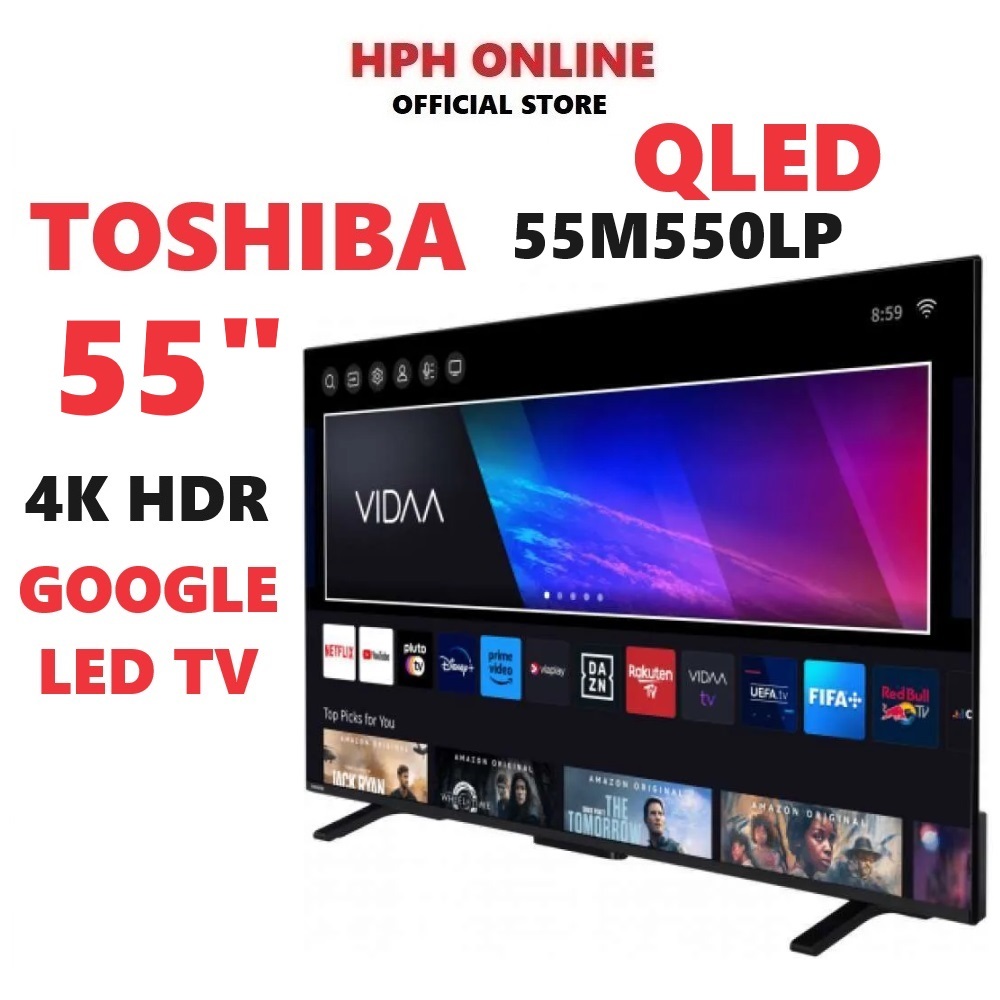 [FREE SHIPPING] Toshiba QLED (50