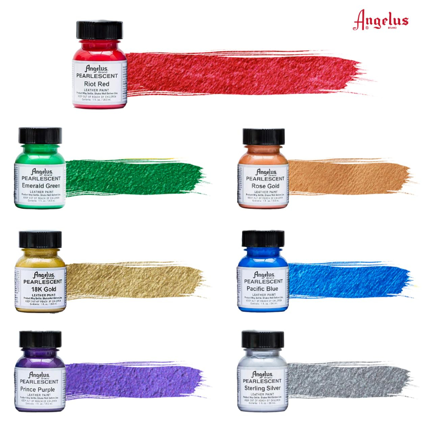 Angelus Leather Paint, Play In The Sand, 4 ounce jar (720-04-262
