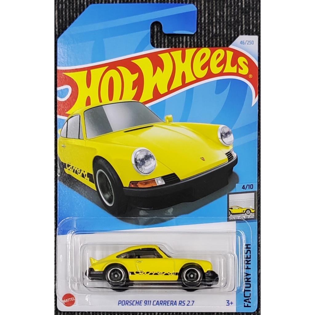 Hot Wheels Porsche 911 Carrera RS 2.7 [Factory Fresh Retro Racers 75th ...