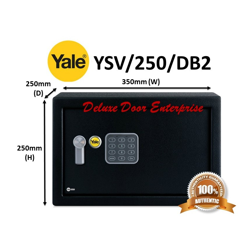 Yale Safe Box YSV/250/DB2 / safety box / safebox Shopee Malaysia