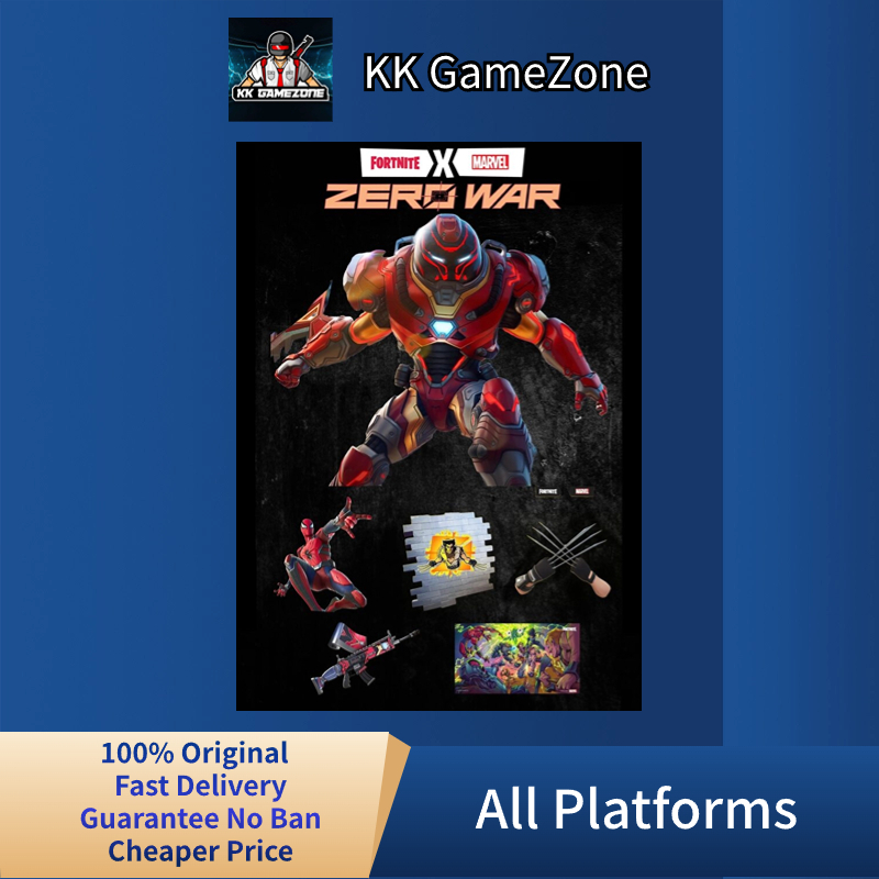 Fortnite X Marvel Zero War Collection Iron Man Bundle Shopee Malaysia