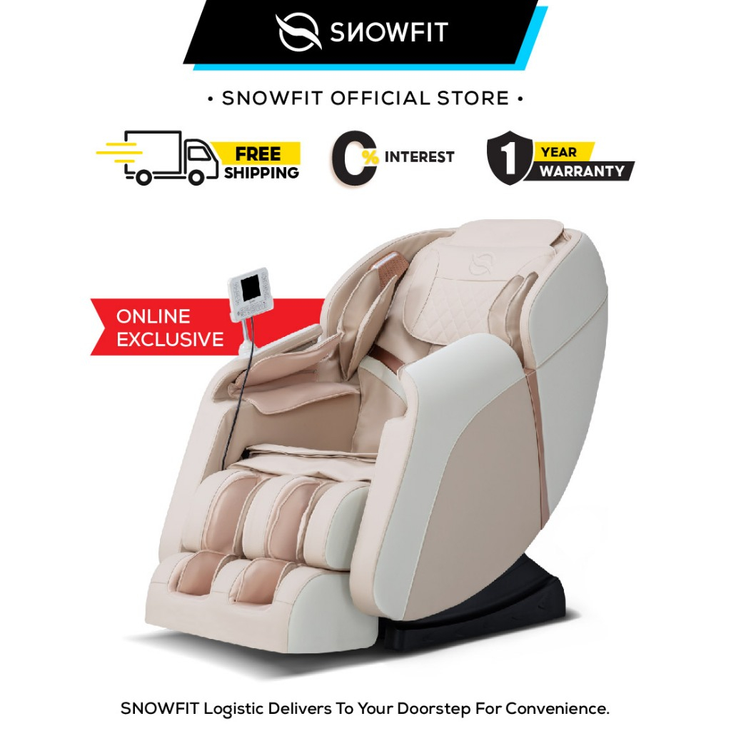 Exclusive] SNOWFIT Tiramisu LTrack Zero Gravity Voice Control