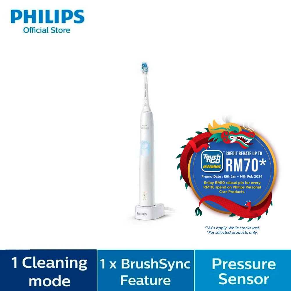 Philips Sonicare ProtectiveClean 4300 Sonic Electric Toothbrush HX6809