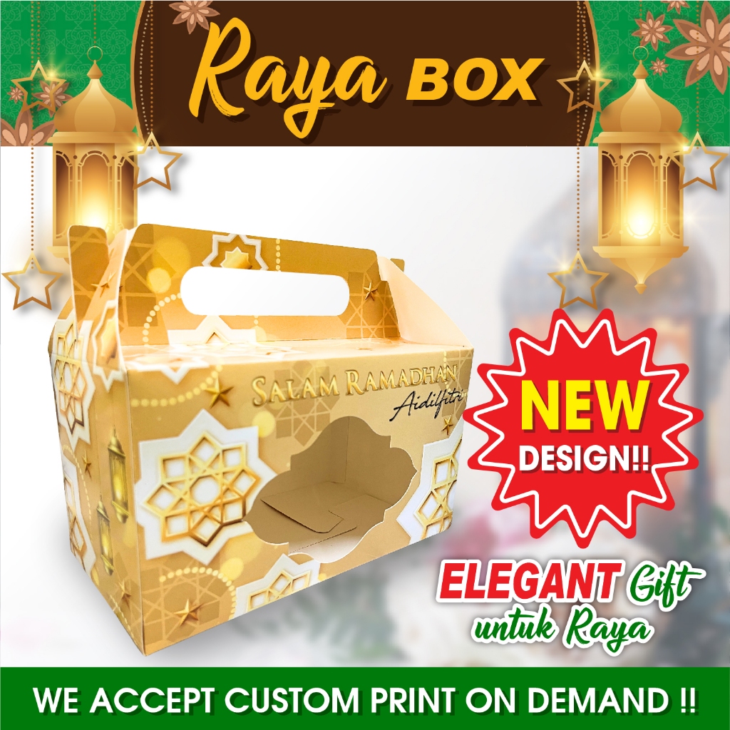 ECO PRINT MALL/Giftanda/Kotak Raya 2 Balang/Kotak Bahulu/Kotak Raya