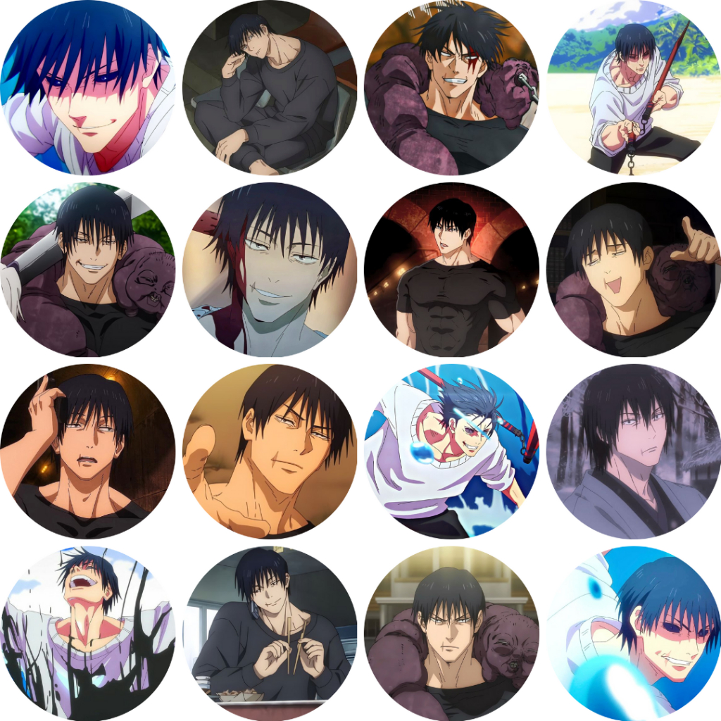 Jujutsu Kaisen Toji Fushiguro Button Badge 58mm | Shopee Malaysia