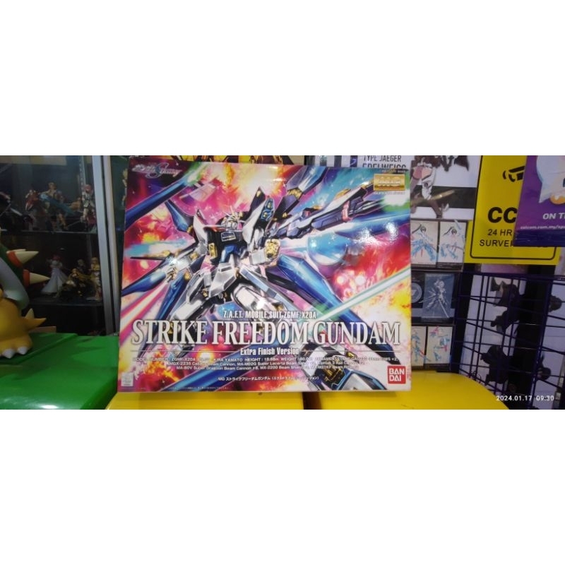 BANDAI: GUNDAM MASTER GRADE MGEX MODEL KIT STRIKE FREEDOM 1/100 BANDAI