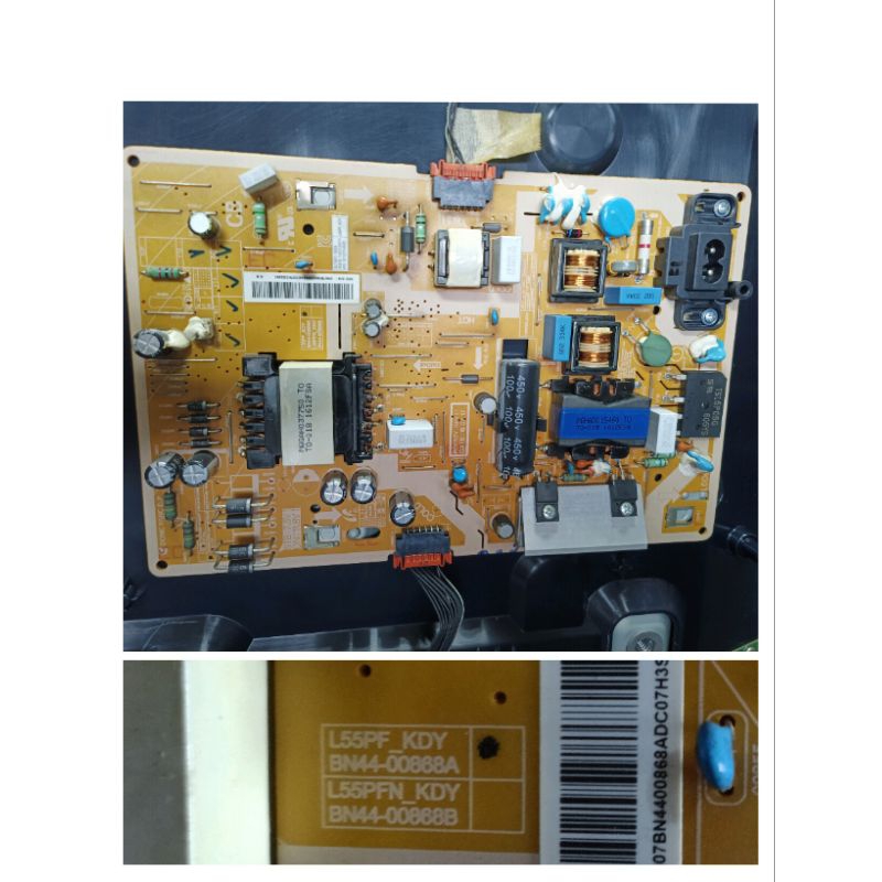 Alimentatore PSU Per TV Samsung LED UE49K5100, UE55K5100 – Modello BN44-00868A L55PF_KDY REV1.1 (usato, Testato)
