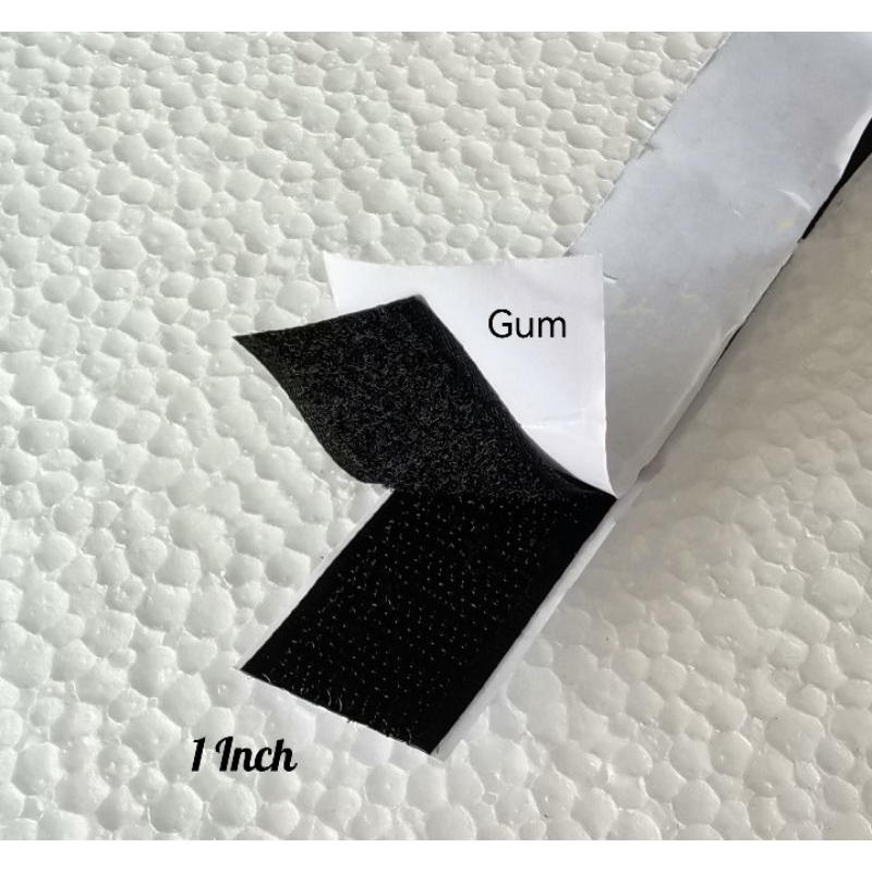 Velcro Tape / Hook & Loop / Magic Tape / Tape Pelekat Kasut / Velcro