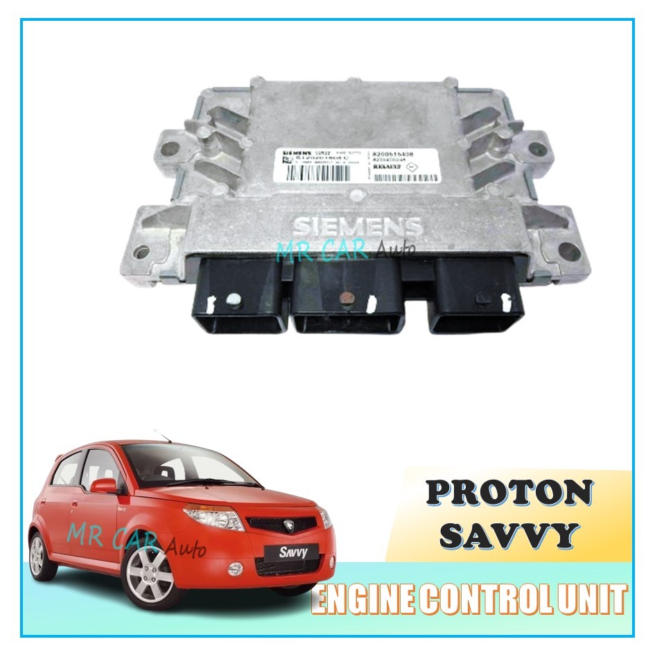 PROTON SAVVY ENGINE CONTROL UNIT ECU (ORIGINAL) 8200515408 / 8200473764 ...