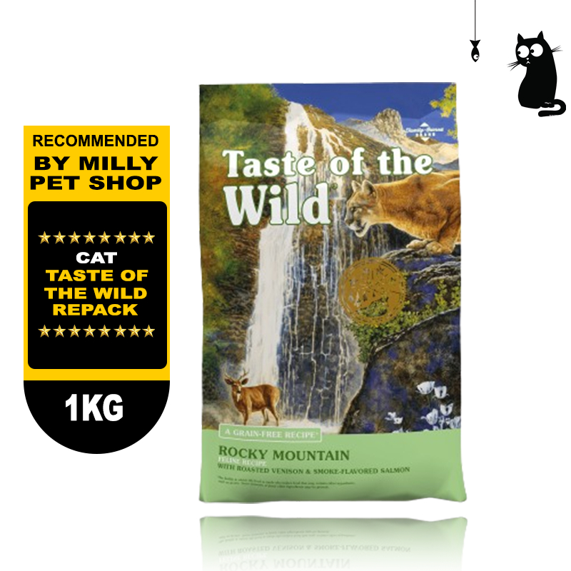 Makanan Kucing 1Kg Vitamin Kucing Taste Of The Wild Makanan Kucing Murah Wild Of Taste Cat Selera Makan Kucing Booster Shopee Malaysia